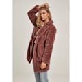 Miniatyrbillede 4 af 6: Parka kvinde - Urban Classic - Oversized - Sherpa - Vaflet fløjl - Multisport mörkrosa M