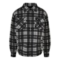 Miniatyrbillede 1 af 4: Veste - Urban Classics - Plaid Teddy - 5XL - Sort/Hvid - Sherpa-foring