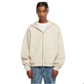 Miniatyrbillede 1 af 5: Hættetrøje - Urban Classics - 90'ere - Bomuld-polyester - Kængurulomme - Lynlås äggskal XXL