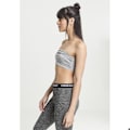 Miniatyrbild 5 av 6: Bandeau topp dam - Urban Classic - Svart - Fuchsia - Utan axelband - Rynkad på sidan rosafuchsia S