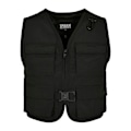 Miniatyrbillede 1 af 6: Damejakke - Urban Classics - Kort taktisk - Sort - 4 lommer - Robust nylon svart XL