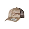 Miniatyrbild 1 av 4: Flexfit retro multicam-keps - beige/brun - TU