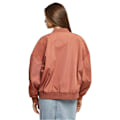 Miniatyrbillede 3 af 6: Blouson oversize dame - Urban Classics - Terracotta - Genanvendt polyester - Taffetasfor - 2 lommer terrakotta XXXL