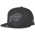 Miniatyrbillede 1 af 2: Casquette Snapback New Era 9Fifty - Buffalo Bills sort / grå - Mand - Voksen