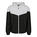 Miniatyrbillede 1 af 4: Zip-up vindtæt jakke i to farver - URBAN CLASSICS - Sort - Mand - Voksen - Moderne Svart S