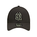 Miniatyrbillede 3 af 5: Casquette - NEW ERA - Yankees - Sort - 100% bomuld - Unisex Svart