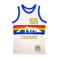 Miniatyrbild 1 av 5: Baskettröja - Denver Nuggets - Dikembe Mutombo - 1991 - Herr - Andningsbar off-white M