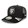 Miniatyrbillede 1 af 4: Casquette 9FIFTY Stretch Snap Stade Toulousain Fourth New Era Sort Svart S / M