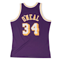 Pikkukuva 2 / 4: Maillot Swingman - Mitchell & Ness - Shaquille O'Neal - Mies - Violett - Hengittävä Lila/gul M