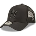 Miniatyrbillede 1 af 4: Casquette Trucker RIPSTOP New Era - New York Yankees - Hvid og sort - 100% polyester Svartvitt