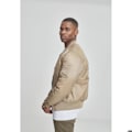 Miniatyrbillede 4 af 6: Veste - Urban Classics - Basic Bomber Jacket - Beige - Unisex - Orange foring beige M