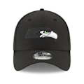 Pikkukuva 3 / 4: Uuden aikakauden 39Thirty Stretch-Fit NFL-hattu - ELEMENTS 2.0 musta Seattle Seahawks S / M