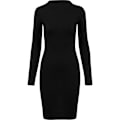 Pikkukuva 6 / 6: Naisten mekko - Urban Classics - Ribbineulemekko - Pyöreä kaula-aukko - Pitkät hihat - Koko XS - XL sort XL