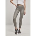 Miniatyrbild 1 av 4: Urban Classics leggings i konstläder för kvinnor - mörkgrå - XL Mörkgrå jag