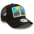 Pikkukuva 3 / 4: Casquette trucker A-Frame - NEW ERA - POSTIKORTTI New York - Musta - Mies - Kevät / Kesä - Urheiluvaatteet VYKORT New York