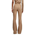 Miniatyrbillede 3 af 4: Legging cotelé évasé dame Urban Classics - beige - M Beige XL