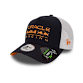 Miniatyrbillede 1 af 4: Casquette E Frame Red Bull Formel 1 Team Mørkeblå Herre One Size Svart Unik storlek