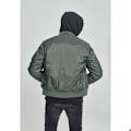 Miniatyrbillede 4 af 6: Jakke - Urban Classics - Basic Bomber Jakke - Olive farve - Unisex - Voksen oliv jag