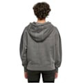 Miniatyrbillede 3 af 4: Sweatshirt med hætte til kvinder Urban Classics Heavy Terry Garment Dye - sort - L Svart XS