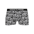 Pikkukuva 2 / 4: 3 kpl Urban Classics orgaanisia boxereita (Isoja kokoja) - musta/valkoinen/musta/sininen - 4XL Sort/hvid/sort/kanblå XXXXL