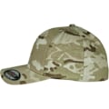 Miniatyrbild 4 av 4: Casquette Flexfit Stretchable Multicam - FLEXFIT - kamouflage - Khaki camo - Vit - Herr - Sportkläder Kakhi kamouflage S / M