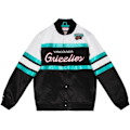 Miniatyrbild 1 av 2: M&N Heavyweight Satin Jacka - SCRIPT Vancouver Grizzlies Svart M