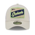Pikkukuva 3 / 4: Trucker A-Frame Lippu - New Era - Seattle Seahawks - Valkoinen - Miehet - Kevät / Kesä stenbeige