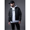 Miniatyrbillede 1 af 6: Veste - Urban Classics - Basic Bomberjakke - Sort - Unisex - Orange foring svart S