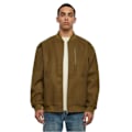 Miniatyrbillede 2 af 6: Blouson - Urban Classics - Bombardier - Polyester 100% - Oversize pasform - Flere lommer oliv XL