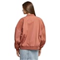Miniatyrbillede 5 af 6: Blouson oversize dame - Urban Classics - Terracotta - Genanvendt polyester - Taffetasfor - 2 lommer terrakotta XXXXL