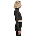 Pikkukuva 4 / 4: Urban Classics Organic pitkähihainen poolopaita naisille - musta - XL sort XL