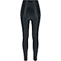 Pikkukuva 2 / 4: Urban Classics Leggings Metallic Korkea Vyötärö Kiiltävä Naiset Mustat Leggings sort M
