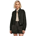 Miniatyrbillede 2 af 4: Kort denimjakke til kvinder Urban Classics Boxy Worker - sort - XS Svart M