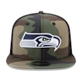 Miniatyrbild 3 av 4: New Era 9Fifty Mesh Snapback Cap Seattle Seahawks trä camo