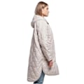 Pikkukuva 4 / 4: Naisten huppuparka Urban Classics Oversized Diamond Quilted - harmaa - L Grå M