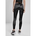 Pikkukuva 3 / 4: Naisten leggingit - Urban Classics - Kiiltävä Tech Mesh - Musta - Kuntoilu - Vedenpitävä sort XS