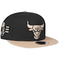 Miniatyrbild 1 av 4: Snapback-keps New Era 9Fifty - CHAMPS Chicago Bulls svart - 100% polyester - Herr Svart
