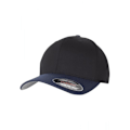 Pikkukuva 3 / 3: Baseball-lippis - Flexfit - WOOLY COMBED - Venytettävä - Musta / Merentakainen - Urheiluvaatteet Sort / marine L/XL