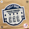 Pikkukuva 4 / 4: Baseball-lippu - New York Yankees - Beige/Kamel - Aikuinen - Kesä - Kaupunkityyli beige/kamel