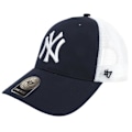 Pikkukuva 1 / 4: New York Yankees -logolla varustettu amerikkalainen lippalakki - NEW YORK YANKEES - Musta - Mies - Polyesteri - Puuvilla - Nailon Svart