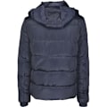Miniatyrbillede 2 af 4: Tykk dunjakke med hætte PUFFER - URBAN CLASSICS - Mørkeblå - M - 100% polyester - Lynlås Marine blå M