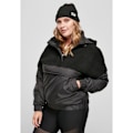 Miniatyrbillede 2 af 5: Polaire dame - Urban Classics - Sherpa trøje - Sort - Store størrelser - Åndbar svart/svart XXXXL