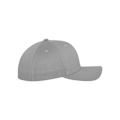 Miniatyrbillede 4 af 5: Casquette - Flexfit - Wooly Combed - Sort - Sølv - Sportstøj pengar XS/S
