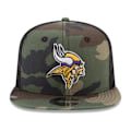 Miniatyrbild 3 av 4: New Era 9Fifty Mesh Snapback Cap Minnesota Vikings trä camo