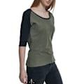 Pikkukuva 3 / 5: T-paita - Urban Classics - Raglan - 3/4-hihat - Pyöreä pääntie - Mukava ja tyylikäs Svart oliv XXXXXL