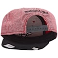 Pikkukuva 2 / 2: Lippalakki Strapback - Mitchell & Ness - ISLES Chicago Bulls - Punainen - 100% puuvilla - Urheiluvaatteet Röd