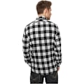 Miniatyrbillede 2 af 3: Urban Classics - A Carreaux FLANELL Skjorte sort / - M