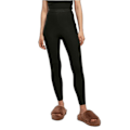 Miniatyrbillede 1 af 4: Legging dame Urban Classics Rib Knit - sort - M sort L