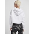 Miniatyrbillede 4 af 4: Hoodie - Urban Classics - Kort Arbejder - Hvid - Lange ærmer - Kvinde Vit S