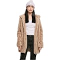 Pikkukuva 1 / 4: Nainen hupparillinen fleece Urban Classics Sherpa - ruskea taupe - XS Taupe brun XS